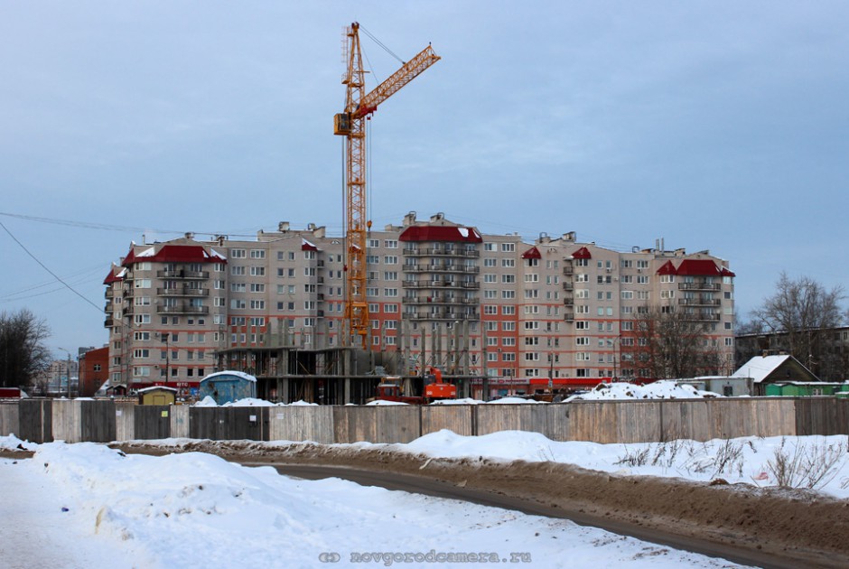 Прогулка по городу: строительство в Псковском районе Великого Новгорода