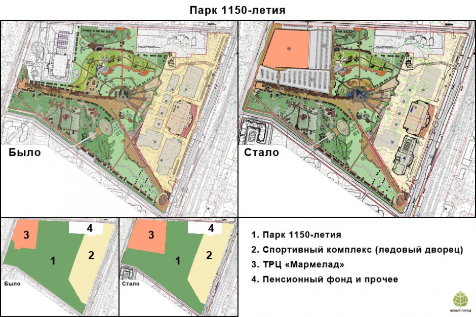 Представлен откорректированный проект Парка 1150-летия, новгородцы приглашаются на слушания