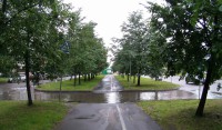 Новгород.ру: Новгородцы жалуются на «вечные лужи» на дорогах и тротуарах