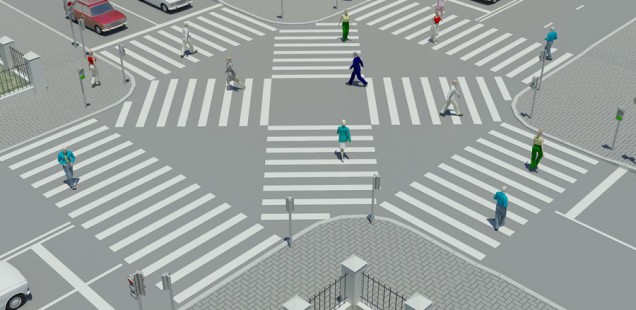 В России появятся диагональные пешеходные переходы и новые дорожные знаки