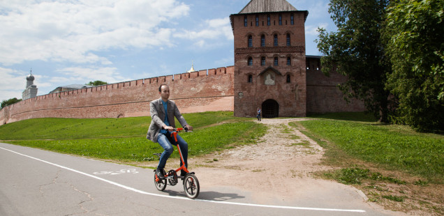 Пара слов о безопасности движения на велосипеде в Великом Новгороде