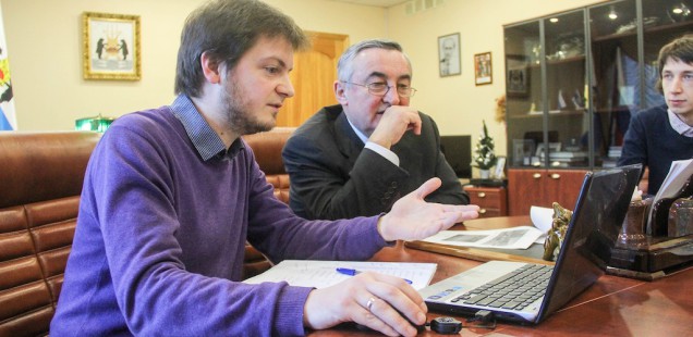 Участники «Нового города» провели рабочую встречу с мэром Великого Новгорода